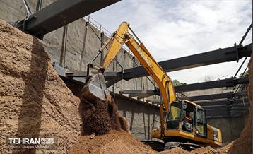 عملیات حفاری خط ۱۰ متروی تهران 47