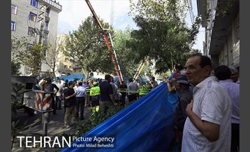 ریزش بخشی از خیابان پیامبر اتوبان ستاری -3 9