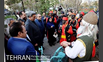 بازدید شهردار تهران از نوروزگاه بلوار کشاورز 4