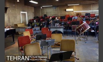 تمرین ارکستر فیلارمونیک ایران 1