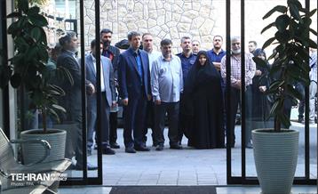 آیین رونمایی از تابلو شرکت شهربان و حریم‌بان شهرداری تهران 13