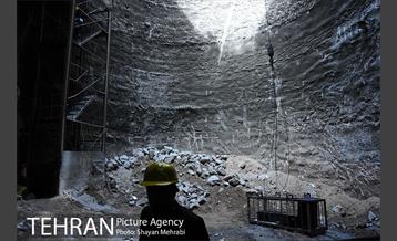 مراسم ورود ماشین حفاری(TBM) به ایستگاه مترو امیرکبیر در خط 6 متروی تهران 7