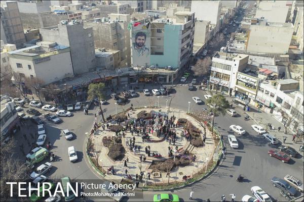 رونمایی از دیوارنگاره شهید یدالله قاسم زاده 18