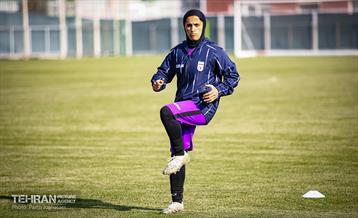 تمرین تیم ملی فوتبال زنان 11