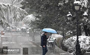 بارش برف در تهران 23