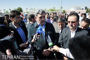 افتتاح دریاچه باغ هنر اراضی عباس آباد با حضور شهردار تهران 11