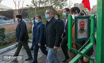 بازدید شهردار تهران از منطقه 17