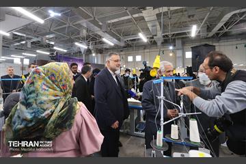 آیین افتتاح مراکز توانمندسازی کوثر و بهسازی۴۰۰معبر پایتخت 36