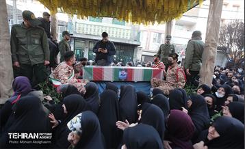 تشییع پیکر شهید مدافع حرم سعید علیدادی 15