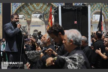 عزاداری عاشورای حسینی در حرم مطهر حضرت عبدالعظیم(ع) 7