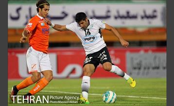 دیدار صبای قم و سایپا در لیگ برتر فوتبال 11