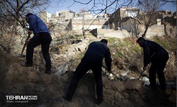 دومین روز اجرای طرح ضربتی پاکسازی دره فرحزاد 18