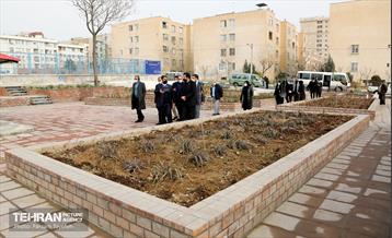 آئین افتتاح و بهره برداری از پروژه‌های شهری در منطقه 5