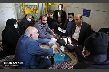 دیدار مردمی شهردار تهران در مسجد نواب صفوی 12