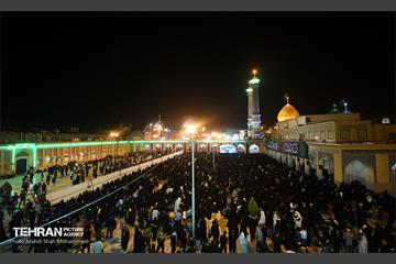 مراسم عزاداری مسلمیه در حرم حضرت عبدالعظیم (ع)