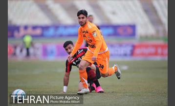 دیدار تیم های فوتبال سایپا تهران و فولاد خوزستان