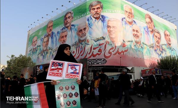 تشییع شهدای اقتدار ملی در تهران - 6 2