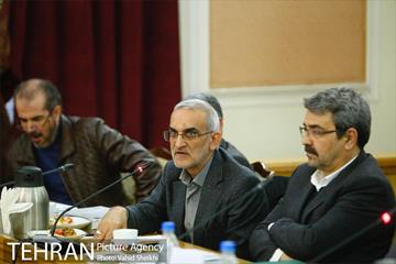 نشست شورای معاونین، مشاوران و شهرداران مناطق ۲۲گانه و مراسم تکریم و معارفه فرمانده یگان حفاظت شهرداری تهران 21