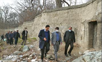 بازدید شهرداران منطقه 2 و 5 از دره فرحزاد