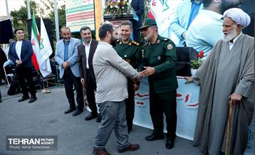 آیین نامگذاری بوستان شهیدان امیراحمدی 4