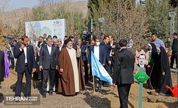 نکوداشت روز درخت‌کاری با حضور رئیس جمهور