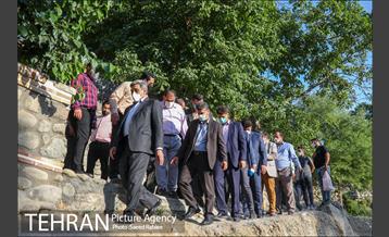 آیین بهره برداری از پروژه مرمت و احیاء پل آجری تاریخی و ثبتی کن 17