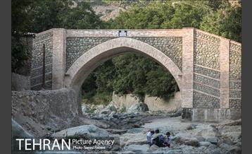 آیین بهره برداری از پروژه مرمت و احیاء پل آجری تاریخی و ثبتی کن 32