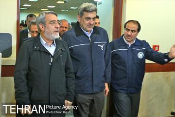 بازدید وزیر کشور از ستاد بحران شهر تهران 3