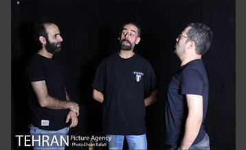 تمرین نمایش شش و بش به کارگردانی جواد روشن 5