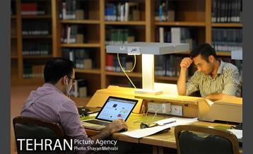 کتابخانه ملی در فصل امتحانات 17