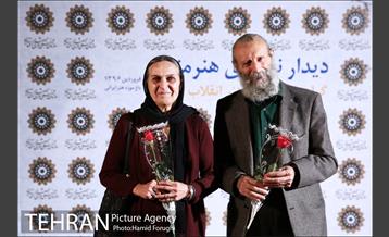 دیدار نوروزی هنرمندان با رییس سازمان فرهنگی هنری 8