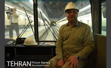 بازدید شهردار تهران از پایانه خط 6 مترو تهران -2 10