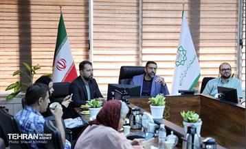 نشست صمیمانه رئیس مرکز مطالعات و برنامه‌ریزی شهر تهران 2