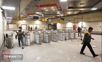 توسعه متروی تهران؛ ایستگاه آیت‌الله کاشانی 11