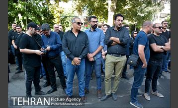 تشییع پیکر مهدی شادمانی  11