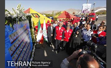 بازدید شهردار از امکانات و تجهیزات جدید سازمان آتش نشانی 33