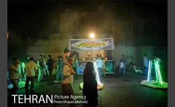 آذین بندی خیابانها در آستانه نیمه شعبان  19