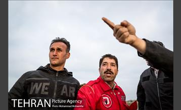 عملیات تخلیه آب از محلات گمیشان 2