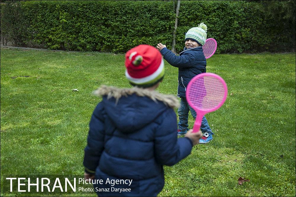 روز طبیعت بارانی در بوستان لاله 1