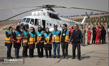سومین تمرین مشترک امداد هوایی کلانشهر تهران /2