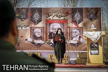 مراسم نخستین سالگرد شهادت سردار سلیمانی منطقه۱۶