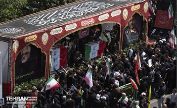 تشییع شهدای اقتدار ملی در تهران 6