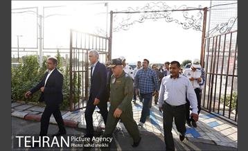 بازدید شهردار تهران از پروژه های شاخص منطقه 9 13