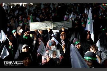اجتماع بزرگ امام رضایی‌ها در تهران 13