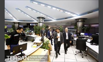 بازدید سربرست مرکز ارتباطات و امور بین الملل شهرداری تهران از شرکت بهره برداری متروی تهران  32