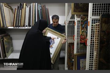 بازدید رییس کمیسیون فرهنگی شورای شهر تهران از موزه امام علی(ع) 23