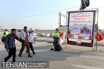 اقدامات شهرداری تهران در مرز شلمچه برای زائران کربلا 4