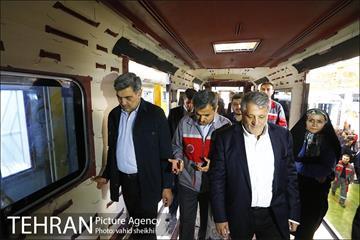 بازدید شهردار تهران از کارخانه واگن سازی تهران 20