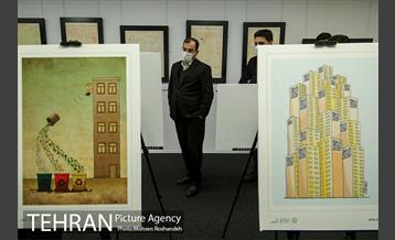 افتتاح نمایشگاه کاریکاتور شهرهوشمند و تهران من 18
