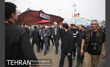 حضور سیدمحمدعلی افشانی شهردار تهران در کربلا 3